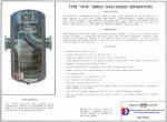 Model 10-R Air/Liquid Separators